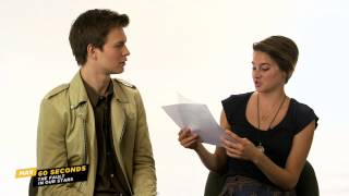 MAX 60 Seconds with The Fault in Our Stars Ansel Elgort Cinemax [upl. by Fryd328]