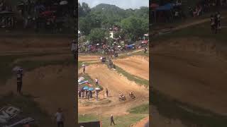 Marco Antezana vs Joaquin Poli motocrossrd [upl. by Airegin]