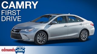 2015 Toyota Camry First Drive [upl. by Ssenav176]