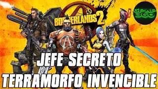 Borderlands 2  Jefe secreto Terramorfo invencible Derrotar a Terramorfo invencible fácilmente [upl. by Gage]