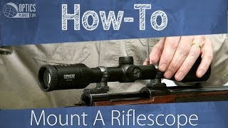 How To Mount A Riflescope  OpticsPlanetcom [upl. by Ringe]