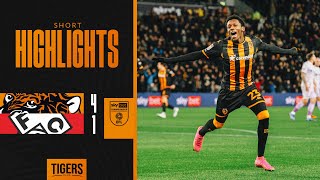 Hull City 41 Rotherham United  Short Highlights  Sky Bet Championship [upl. by Scales232]