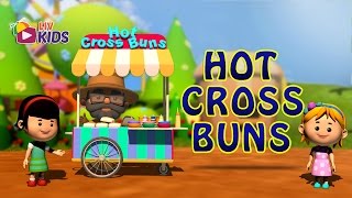 Hot Cross Buns with Lyrics  LIV Kids Nursery Rhymes and Songs  HD [upl. by Saenihp]