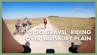 Salisbury Plain Gravel Ride  Red Flags High Winds amp Staying Upright  Gravel Bikes  Cycling Couple [upl. by Ennobe325]