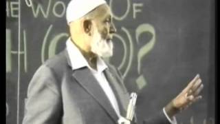 Quran Or The Bible Which Is Gods Word  In New York  Sheikh Ahmed Deedat [upl. by Fachanan864]