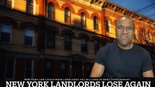 New York Law Would Make Landlords Pay Millions In Rent Overcharges [upl. by Anaeed]