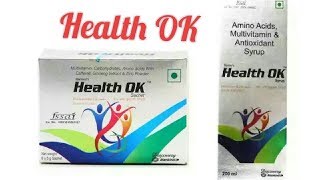 Indias best multivitamin supplement  Health ok tablets benefits in hindi  Health ok syrup review [upl. by Pinette]