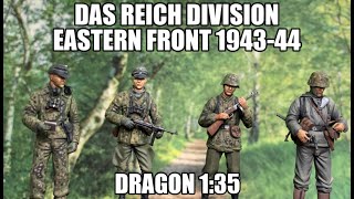 Das Reich Division Eastern Front 194344 Dragon Scale 135 Unboxing Built Paint And My Evaluation [upl. by Notrom]