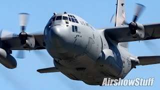 C130 Hercules Capabilities Demo  Cleveland Airshow 2023 [upl. by Acinimod260]