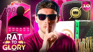 OMG WE PACK A 99 FUTTIES CARD BEST PACK LUCK IN RAT HISTORY 🐀🐀 PC RAT TO GLORY S6 E10 FC 24 [upl. by Bertina]