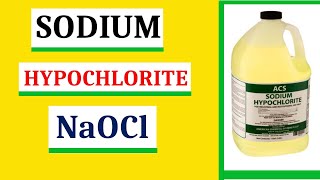 Sodium Hypochlorite Manufacturing Process  Sodium Hypochlorite industrial preparation [upl. by Auohp220]