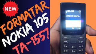 ✅️HARD RESET NOKIA 105 TA1557 BY NCKBOX 100 WORK✅️ [upl. by Aural]