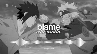 « blame » graves tim gunter remix  edit audio [upl. by Sula]