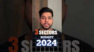 Sectors Benefited From Budget 2024 🚀 ytshorts investingtips stockmarket sharemarket shorts [upl. by Pucida]