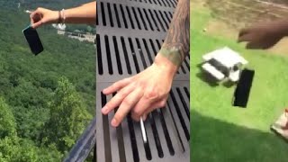 Extreme Phone Pinching Compilation  Fails Will make you anxious [upl. by Ronoh]