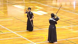 Tendōryū Naginatajutsu Embu  61st West Japan Naginata Championship [upl. by Natsirc]