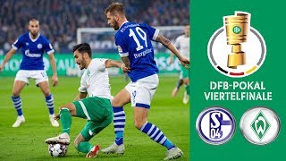 FC Schalke 04 vs SV Werder Bremen ᴴᴰ 03042019  DFBPokal  Viertelfinale  FIFA 19 [upl. by Griseldis]