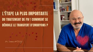 Le Transfert dEmbryon  LÉtape la Plus Importante de la FIV [upl. by Onateyac]