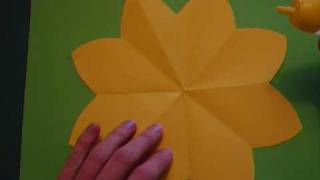 popup  papercraft  popup paper flower  tutorial  dutchpapergirl [upl. by Ensign876]