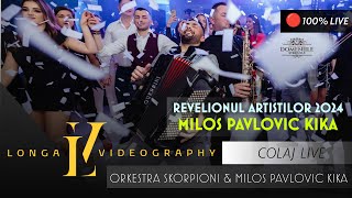 Orkestra Skorpioni amp Milos Pavlovic KIKA ✅ Revelionul Artistilor 2024 🎉 domeniilestreiului1729 [upl. by Eidoc]