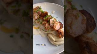 SALMON ALFREDO PASTA [upl. by Nialb]