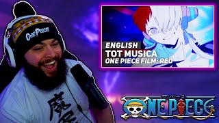 AmaLee One Piece Film RED  quotTot Musicaquot  ENGLISH Ver  FIRST TIME REACTION [upl. by Jamima]