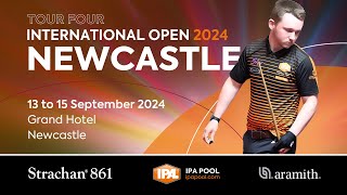 IPA Pool Tour 4 International Professional 2024  Newcastle  Main Table  DAY 1 [upl. by Giovanna]