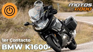 Primer contacto BMW K 1600 2022  Motosx1000 [upl. by Atilam620]