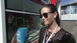 Spa 2016 Minttu Räikkönen Interview [upl. by Naffets]