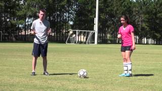 Beginner Soccer Tips  Passing Trapping Shooting and Throw Ins [upl. by Ztirf]