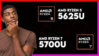 AMD Ryzen 5 5625U vs AMD Ryzen 7 5700U Comparison [upl. by Auhoj]