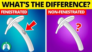 Fenestrated vs NonFenestrated Tracheostomy Tube Medical Overview [upl. by Rhoads383]