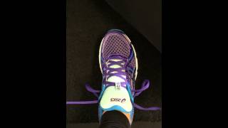 How to tie your running shoe laces and save your ankle knees and hips [upl. by Aitan707]