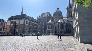 🇩🇪 Germany Aachen Discovering the Charms of Aachen  Walking Tour Guide [upl. by Pape]