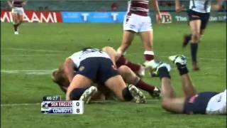 NRL 2011 Finals Week 1 Highlights Sea Eagles V Cowboys [upl. by Anahgem]