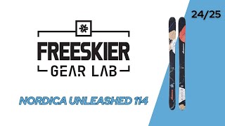 FREESKIER Gear Lab First Impression Nordica Unleashed 114 [upl. by Willet]