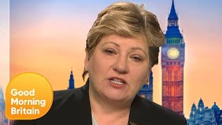 Emily Thornberry Refuses to Confirm or Deny if Labour Will Ever Use Trident  Good Morning Britain [upl. by Okin]