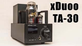 xDuoo TA30 Tube Headphone amp and DAC [upl. by Aibar]