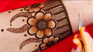 Bridal Mehndi Latest Dulhan Mehndi Designs Front Hand Full Mehandi Karwachauth Special Henna [upl. by Akemeuwkuhc]