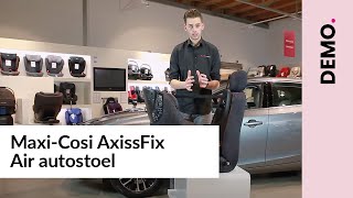 MaxiCosi AxissFix Air autostoel  Demo [upl. by Leuqcar]