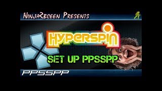 HyperspinSet up PPSSPP [upl. by Aerdnad]