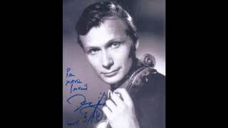 Ivry Gitlis plays Mendelssohn Violin Concerto1954 [upl. by Ladnor129]