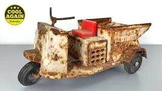 1960s Abandoned Tonka SerViCar Toy Restoration [upl. by Leavitt284]