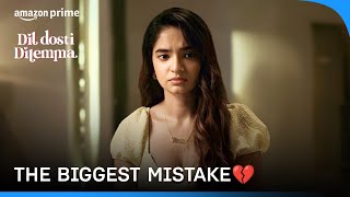 The Most Heartbreaking Moment ft Anushka Sen💔  Dil Dosti Dilemma  Prime Video India [upl. by Milinda]