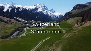 Switzerland  Graubünden  Drone 4k [upl. by Bathsheeb]