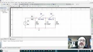 Transitorios de circuito de primer orden con Multisim 143 [upl. by Arikal]