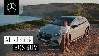 The New EQS SUV Test Drive with the allElectric Large Luxury SUV [upl. by Yerkovich]