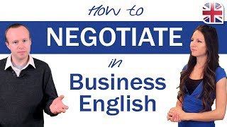 How to Negotiate in English  Business English Lesson [upl. by Sug]