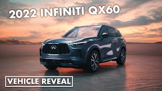 2022 Infiniti QX60 revealed [upl. by Enelaehs]