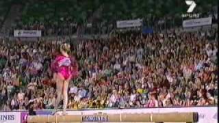 Nastia Liukin 2005 Worlds EF Beam [upl. by Wehtta777]